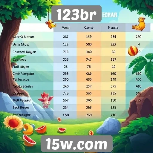 Comparativo entre jogos oferecidos no 123br e concorrentes