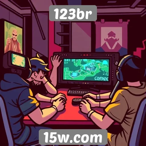 Impacto da comunidade gamer no site 123br